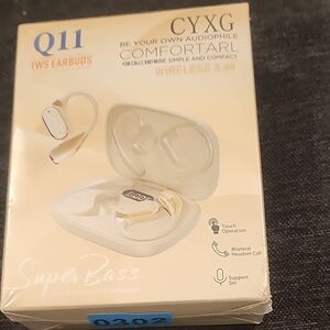 Q11 Wireless Earbuds - Cream